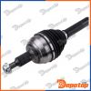 Demi-Arbre de Transmission gauche pour VW | NPW-VW-196, 203938